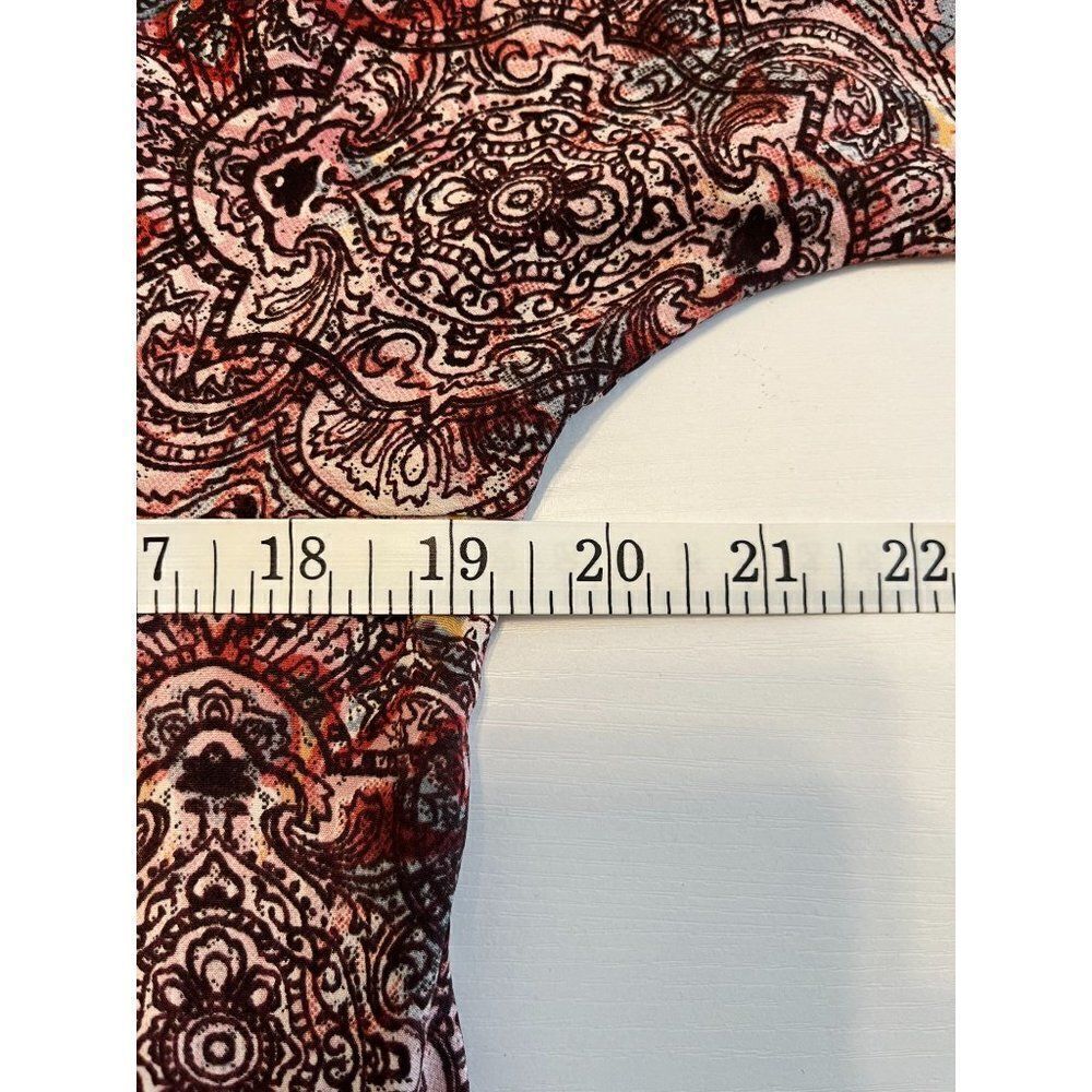 Anthropologie Raga Woman's Medium Evalona Paisley Top - Picture 5 of 9